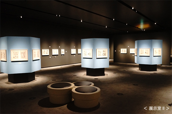 展示室Ⅱの原画撮影が可能に