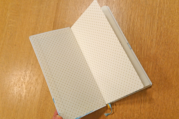 ほぼ日手帳見返し部分