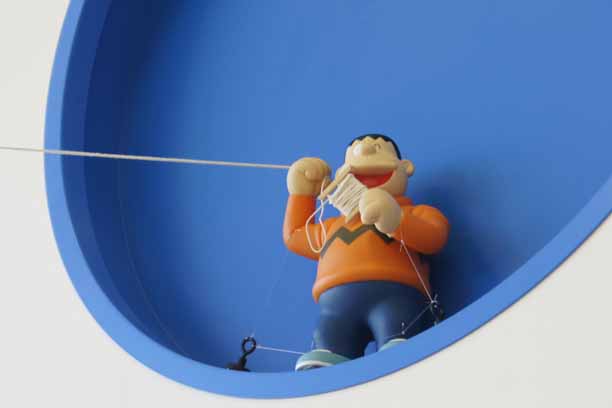 ジャイアン凧揚げ